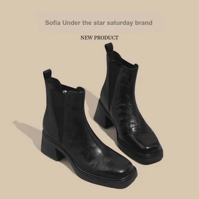 Safiya Short Chelsea Boots Women's-2