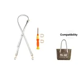 White Crossbody Set 91-121cm[Includes Modified D Ring]