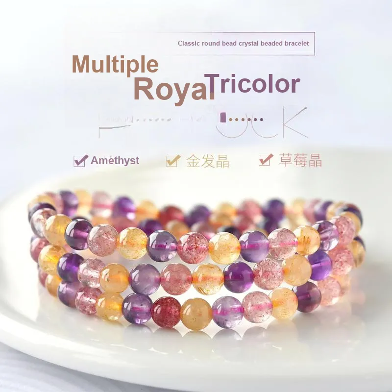 Lingfei Crystal Bracelets Women's-1
