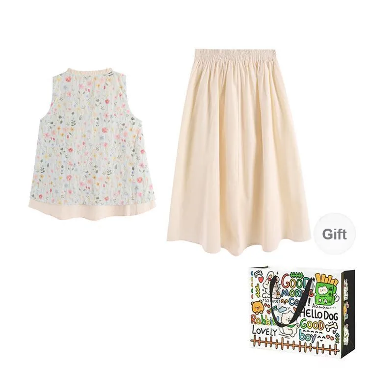 ZVJH Two Piece Skirt Sets Women's-7