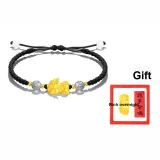Chinese Auspicious Animal Baby Rope Bracelet[Black]
