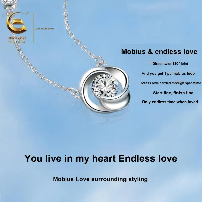 ZSY Sterling Silver Necklaces Women's Silver-2