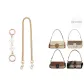 White Four-Leaf Clover Extender Chain 12cm+Decorative Chain 47cm