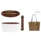 [City33 Dark Brown Two-Piece Set]Waterproof Liner+Shoulder Strap Pad