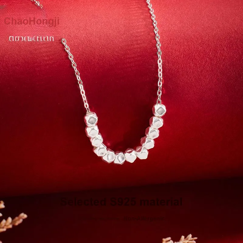 CHAOHONGJI S925 Silver Necklaces Women's-4