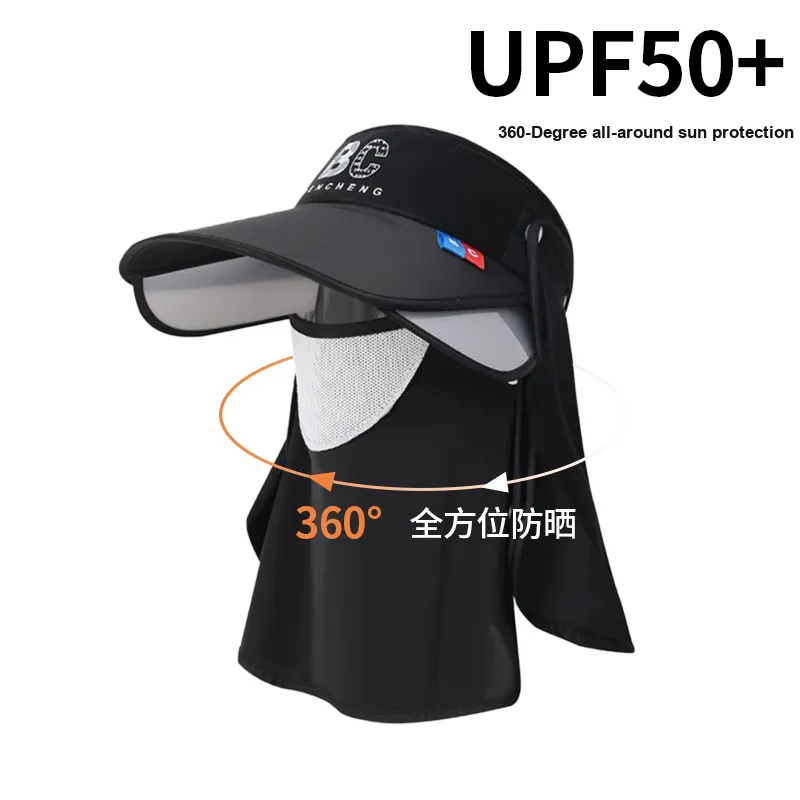 BANDICOOT Polyamide/Spandex/Polyester Sun Protection Hats Women's-6