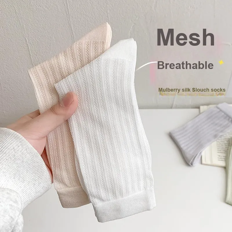 Top Melon Mid Calf Socks Women's 4 Pack-4