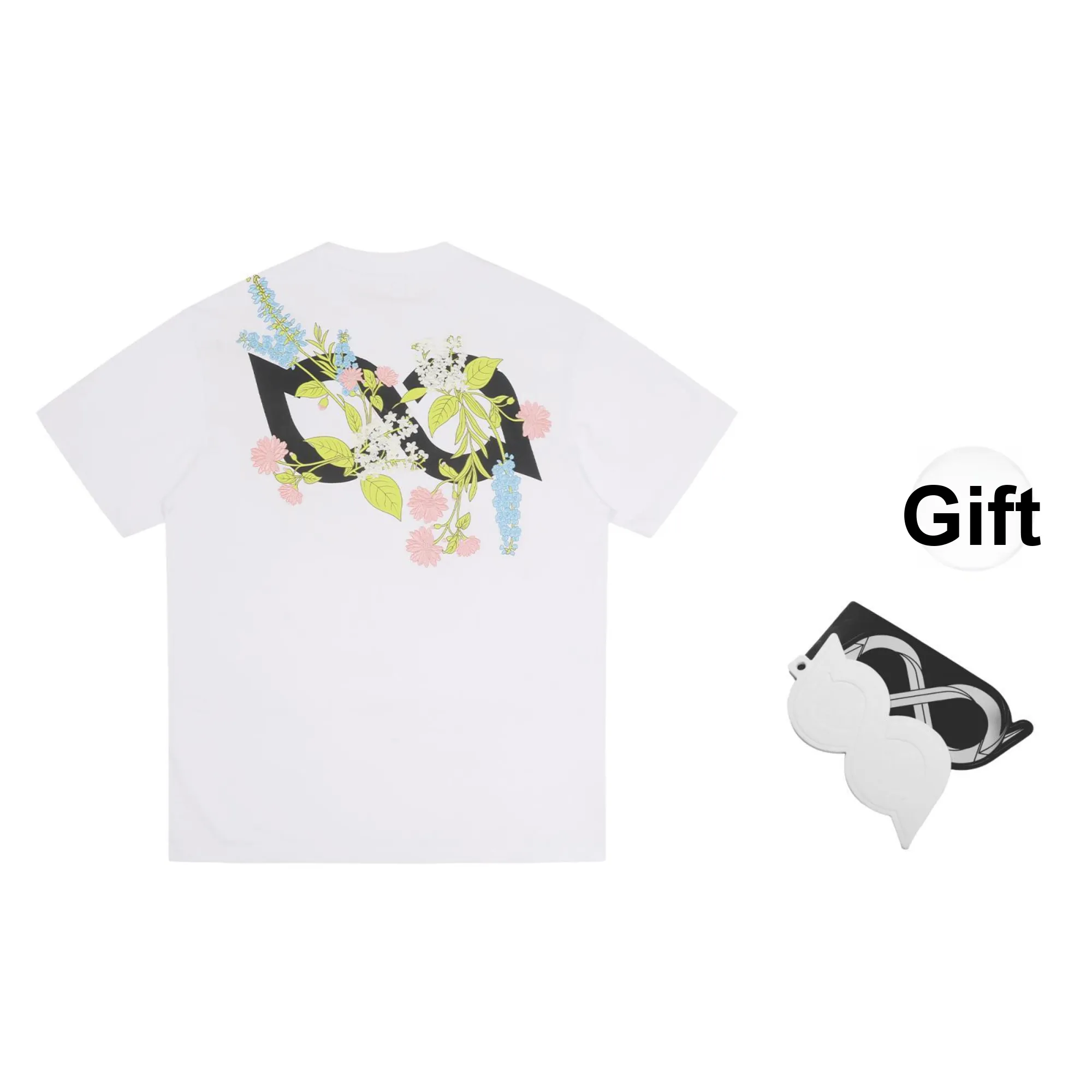 BIPOLAR Summer T Shirt Unisex White Black