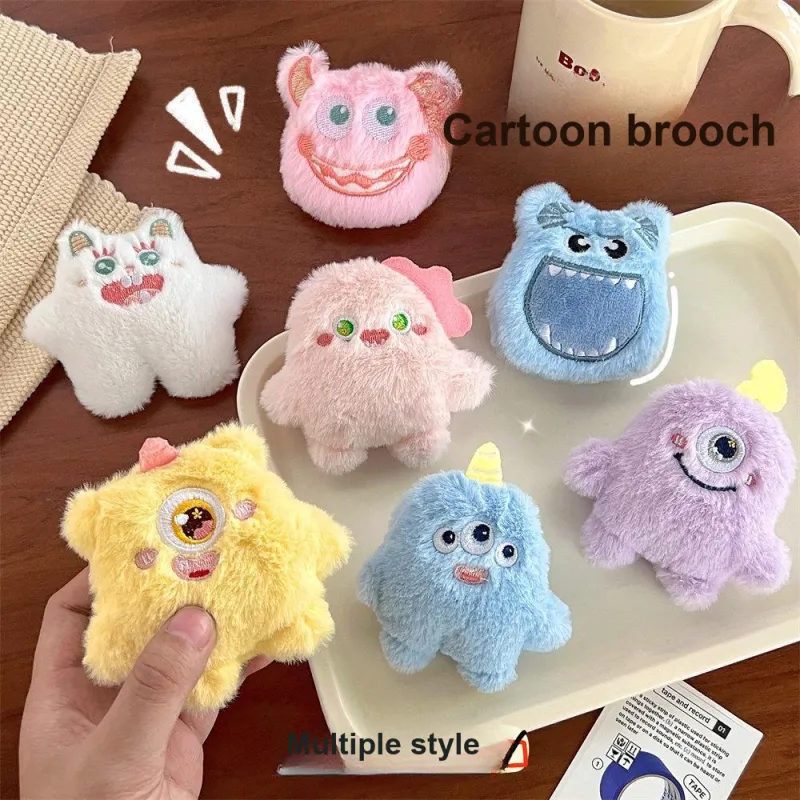 Yi Bu Kang Plush Pendants Unisex-2