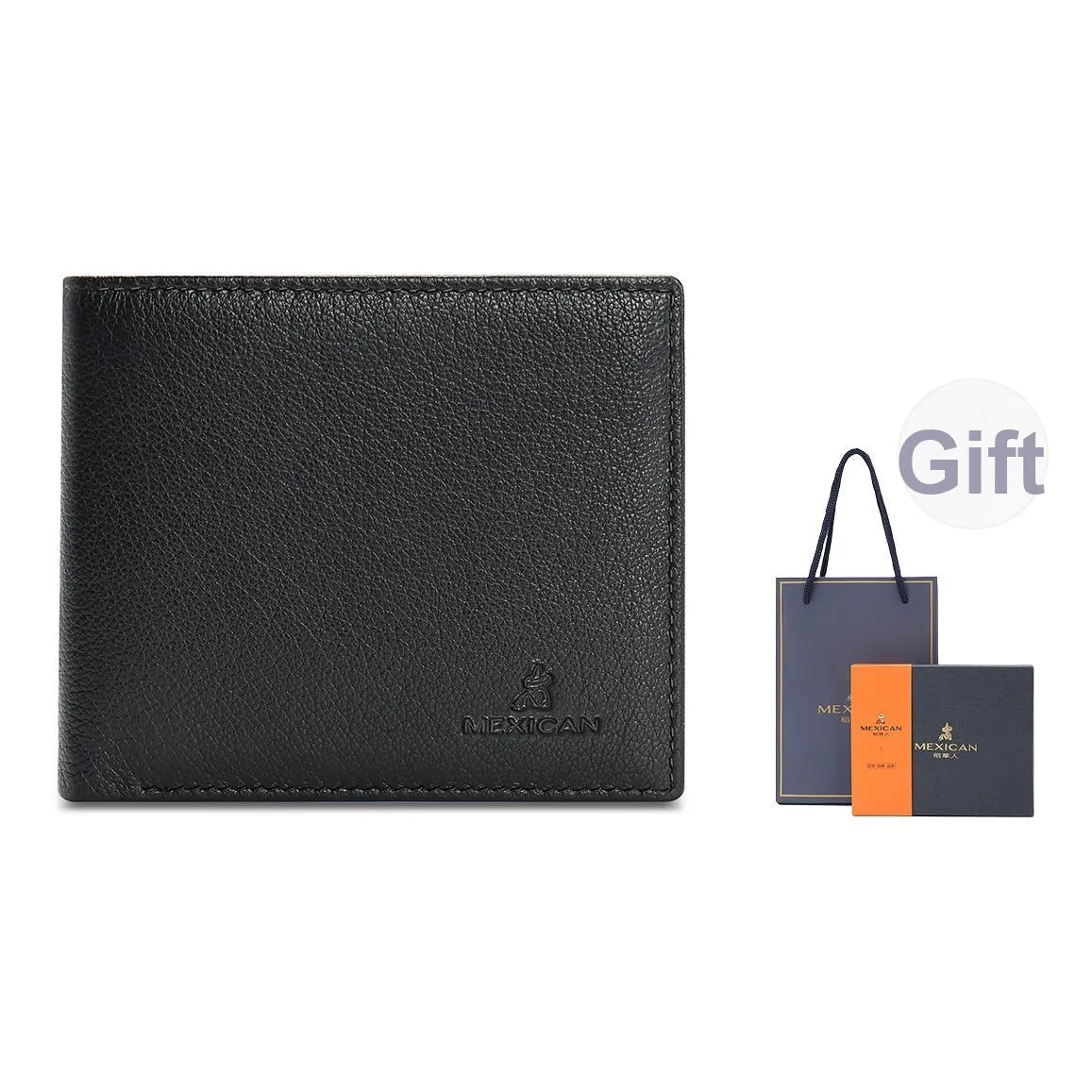 MEXICAN Wallets Black[Blue Box]
