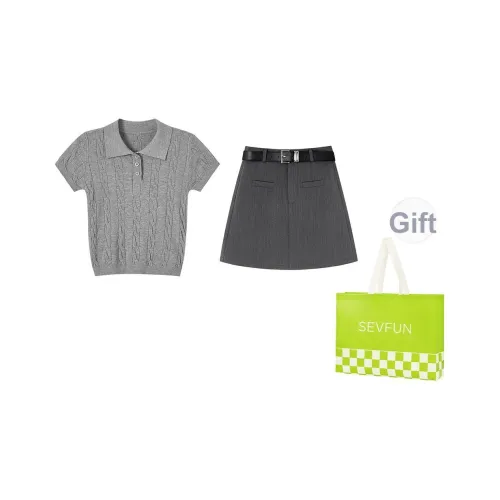 7 SEVFUN Женские Комплекты с юбкой