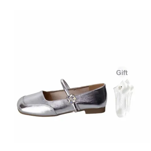 CPXO Плоская подошва Туфли Мэри Джейн Женские