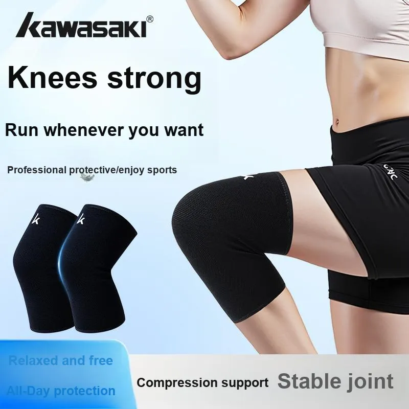 Kawasaki Knee Pads Cotton, Polyester Running, Mountaineering, Hiking, Cycling, Soccer, Basketball-1