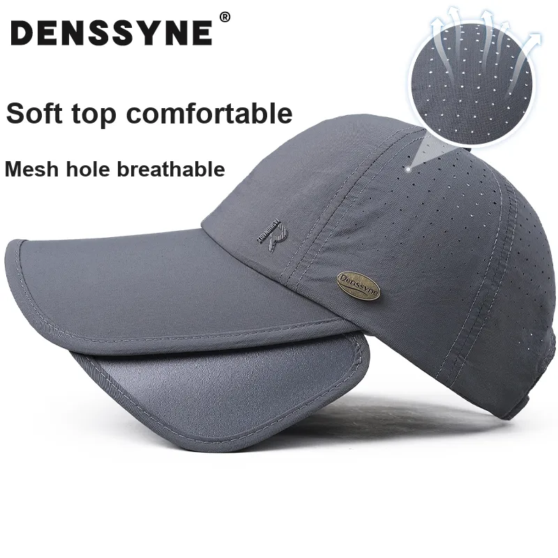 DENSSYNE Polyester Baseball Caps Unisex-1