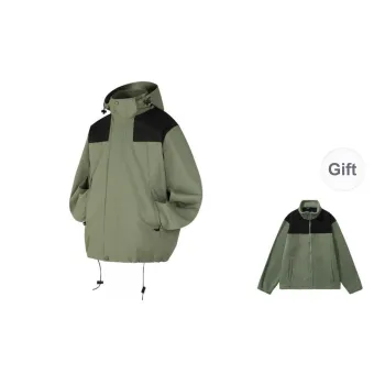 Yalu Windproof Warm And Water Resistant Windbreaker Jacket Unisex
