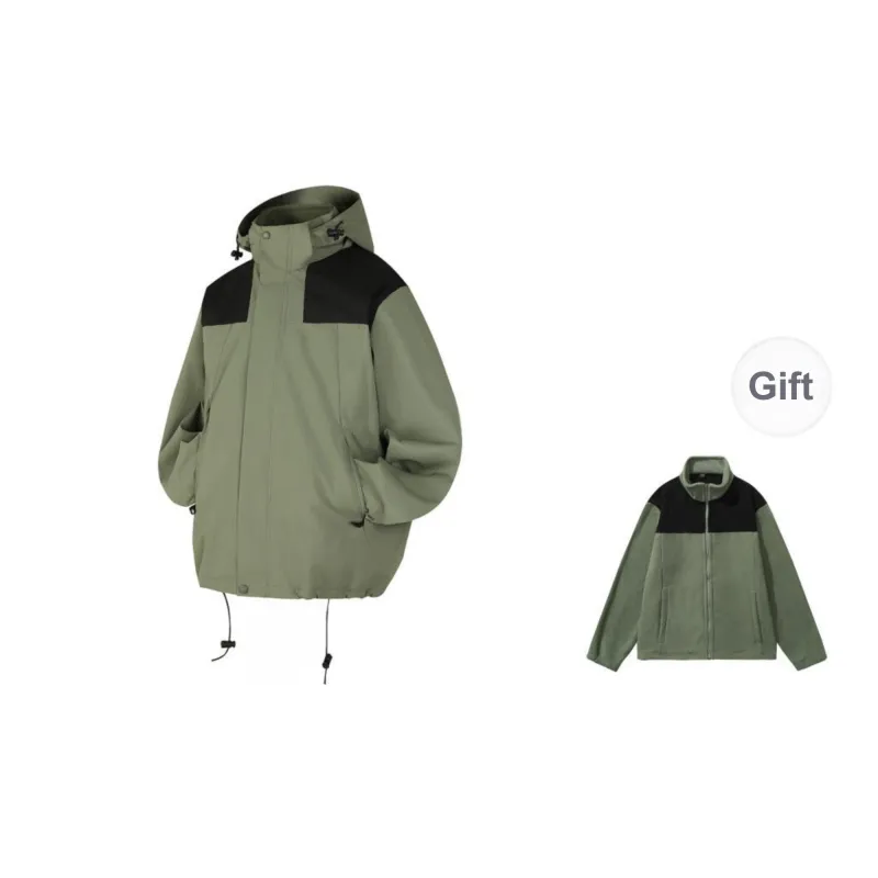 Yalu Windproof Warm And Water Resistant Windbreaker Jacket Unisex-2