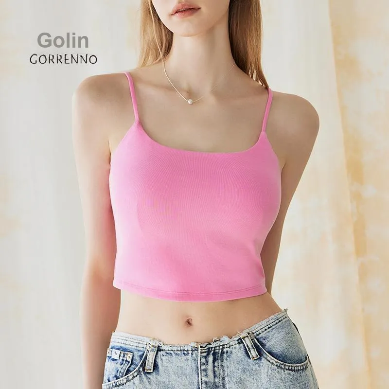 GORRENNO Women's Camisoles-7