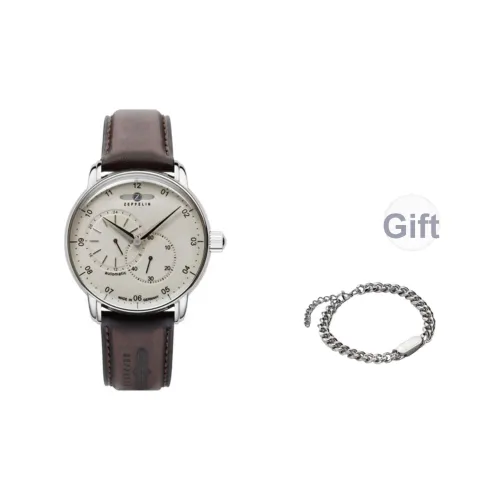 ZEPPELIN Автоматический механический механизм Мужские часы Часы Мать жемчуга Цвет Циферблат часов