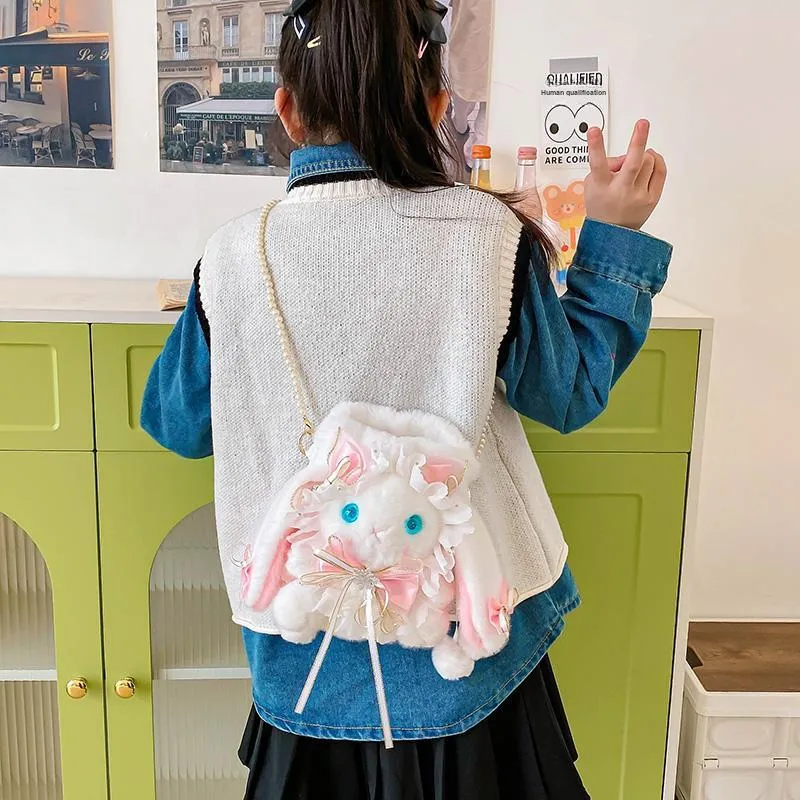 Parker Bear Plush Crossbody Bag Regular Kids'-5