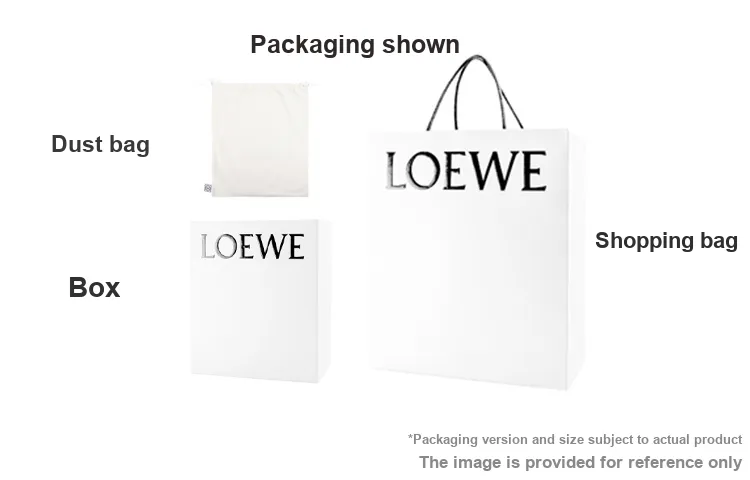 LOEWE Flamenco Clutch In Nappa Calfskin Mini Peach Bloom-6