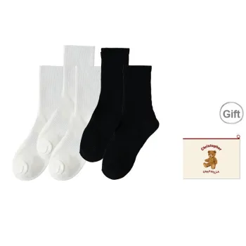 Caramella Knee High Socks Unisex Shopping Bag Combo Set