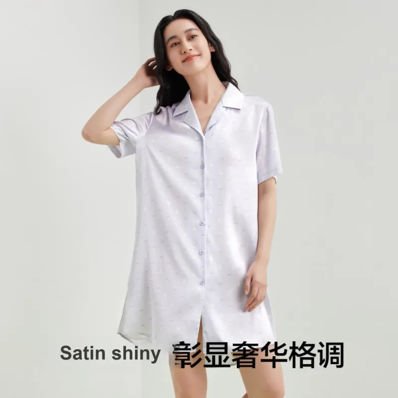 YOUKESHU Women's Nightgowns-8
