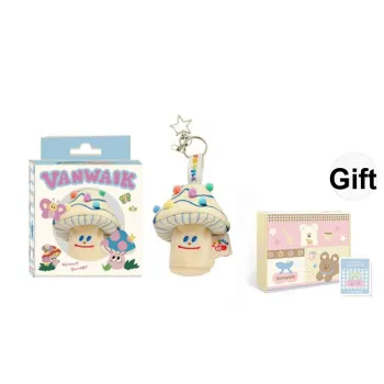VANWALK Plush Bag Accessory Charm Trumpets Unisex Multicolor