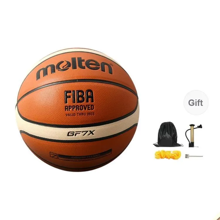 Molten PU Basketball Brown Size 7 Training Unisex-4