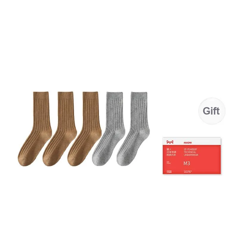 MIIOW Trend Party Series Mid Calf Socks Women's Combo Set-14