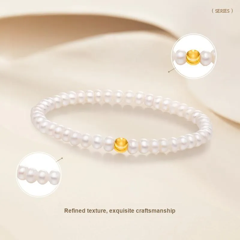 JINLIUFUJIXIANG Pearl Bracelets Unisex-3