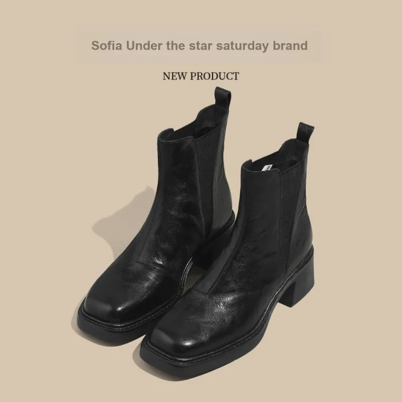Safiya Short Chelsea Boots Women's-3