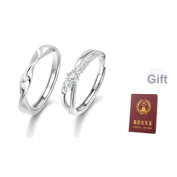 Central Fashion 999 Fine Silver Rings Unisex