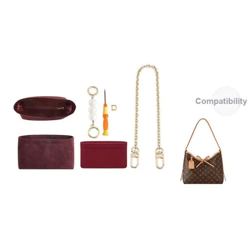 Твилли Нейлон Модифицированная Средняя Сумка с Хранилищем Анти-Деформационной Подкладкой Женская Сумка Merchandise Женская Бургунди