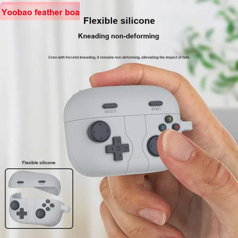 Yoobao Compatibility Sony Link Buds S Silicone 3D Impact Resistant Console Protective Cover Headphone Cases-3