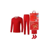 Red Thermal Set+Socks+Underpants