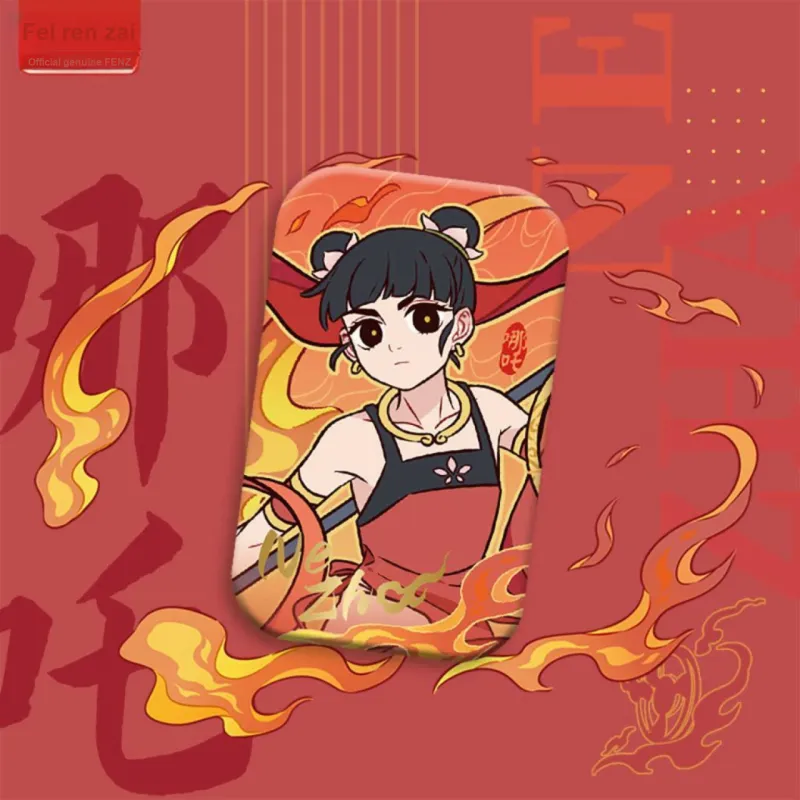 Inhuman Fei Ren Zai Ne Zha Divine Guardian Collection Ne Zha Tinplate Badges-1
