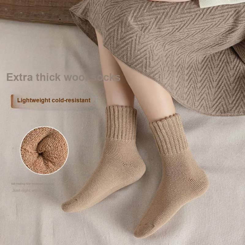 MIIOW Mid Calf Socks Women's 6 Pack-7