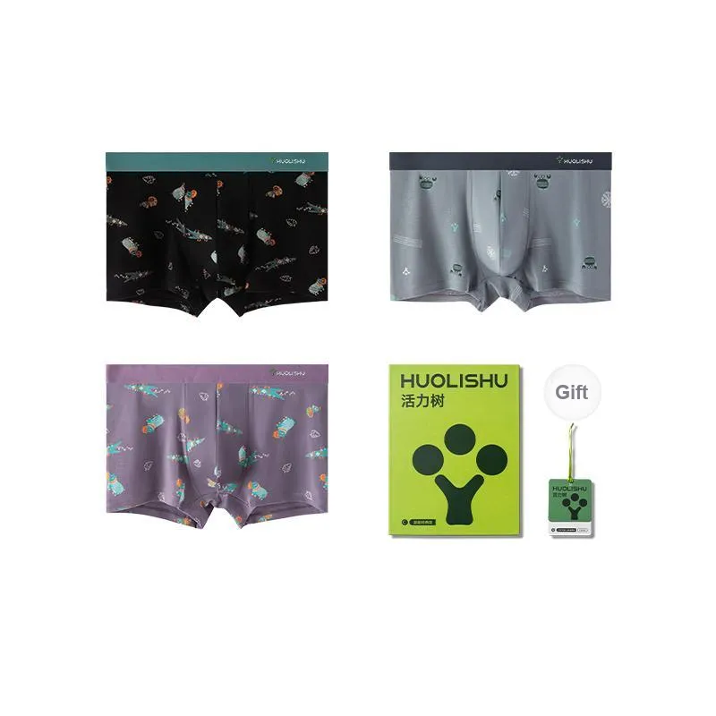 VIM TREE Underpants Men's Combo Set-8