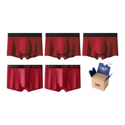 Lee совместный модель 101 Years Commemoration Collection Нижнее белье Мужской Коробка 5 пар