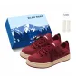 Burgundy-Exclusive Shoe Box-Comes with Socks