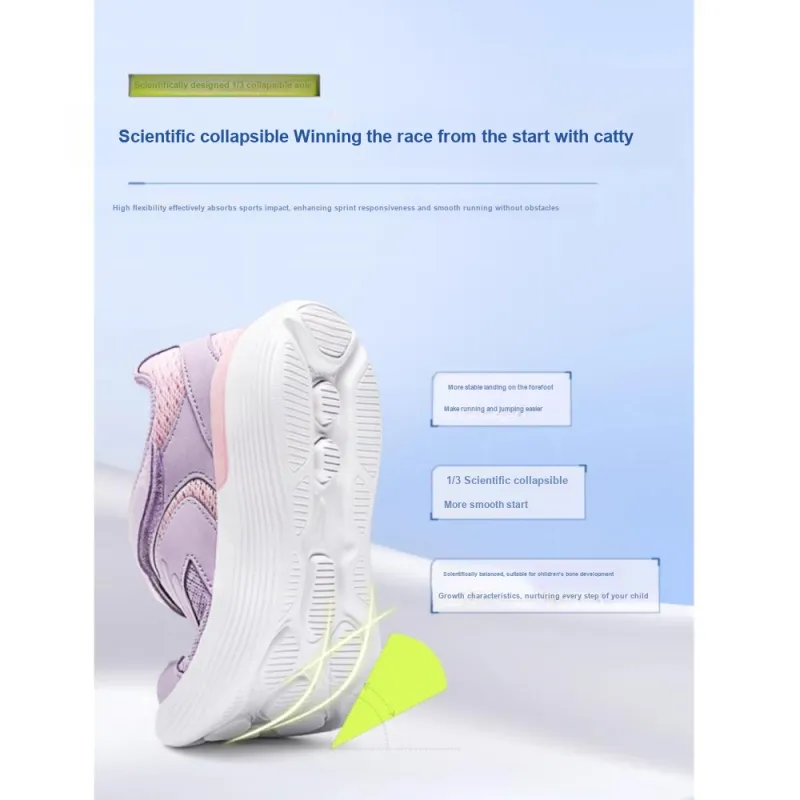 Skechers Go Run 400 V2 Slip Resistant Cushioning Abrasion Resistant Low Top Kids' Running Shoes Purple Teenagers-1
