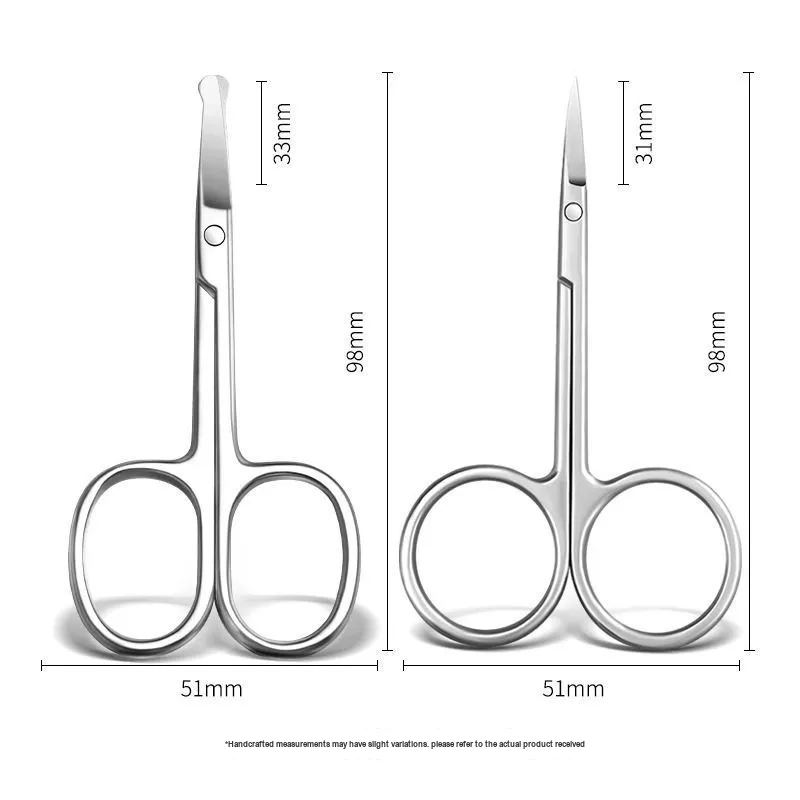 RIMEI Nasal Hole Trimmer Portable Nose Hair Scissors-6