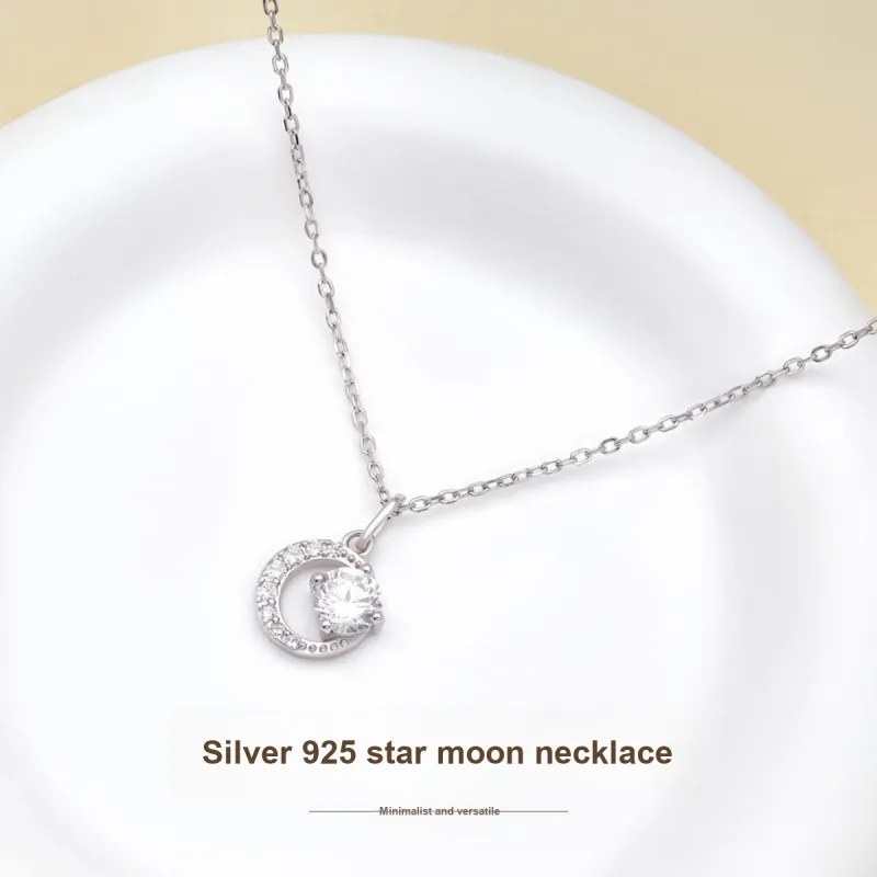 Taste The Color 925 Sterling Silver Necklaces Women's-1