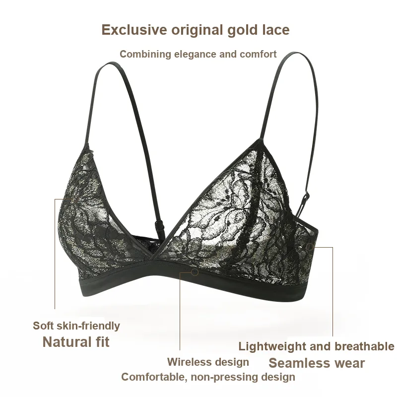 GORRENNO Women's Bras-14