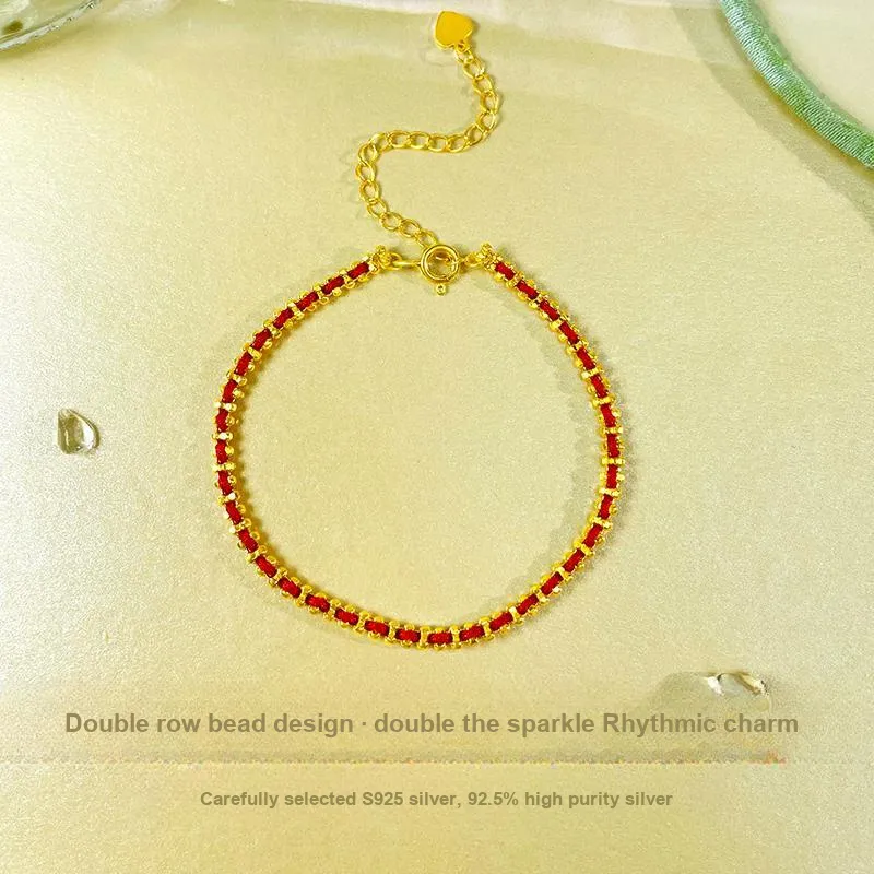 Love S925 Silver Bracelets Women's-1