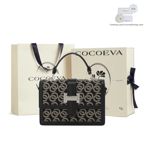 COCOEVA Shoulder Bags Black