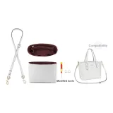 City23 Glacier White 1.1 Gold Buckle Adjustable 90-120cm+White Red DuPont Paper Liner[Includes 1.3D Buckle]