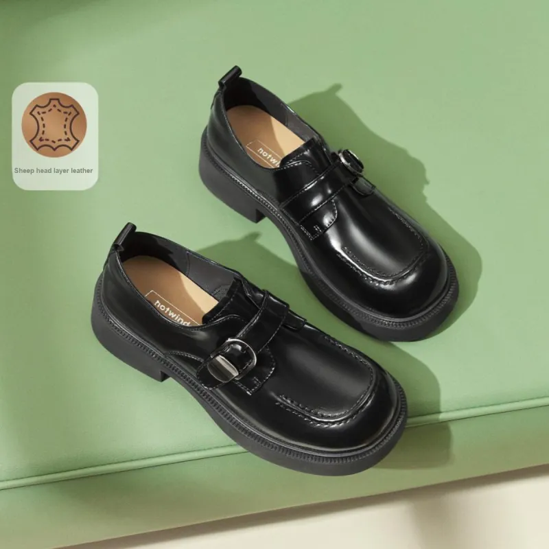 Hotwind Loafers Women's Black-4