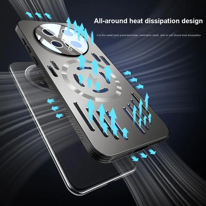 Yoobao Metal Premium Business Heat Dissipation Phone Cases Compatibility  Huawei Mate 70/Mate 70 Pro-6