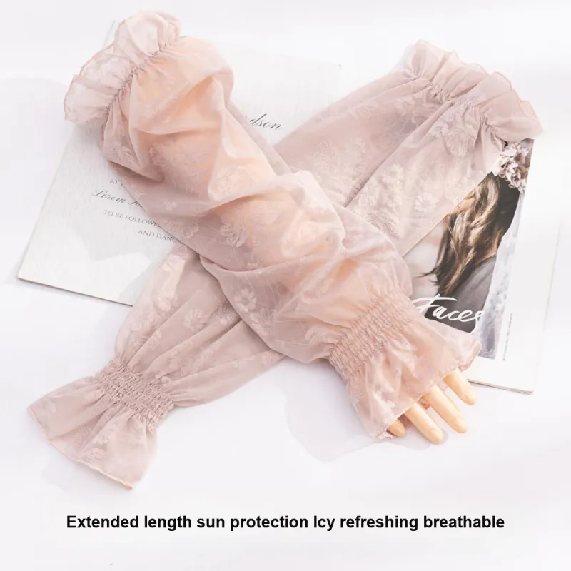 Shanghai Story Polyamide, Elastane Sun Protection Sleeves Women's-7